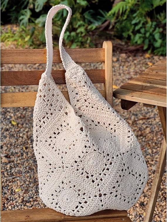 Beach Bag Beach Bags for Women Soft Summer Beach Tote Woven Purses for Summer Vacation